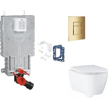 GROHE Uniset s tlačidlom Skate Cosmopolitan SANI15BB4131