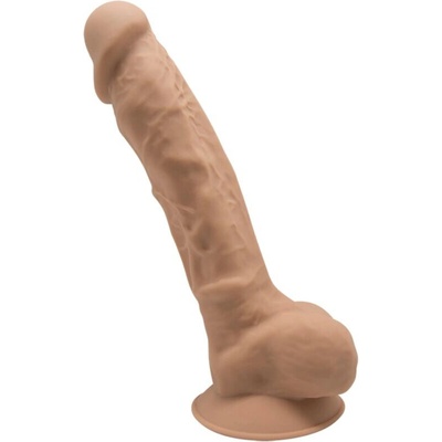 Silexd Model 1 Realistic Penis Premium Silexpan Silicone Caramel 17.5 Cm