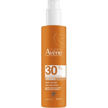 Avène Sun Невидим слънцезащитен спрей за лице и тяло, SPF30, 200 ml