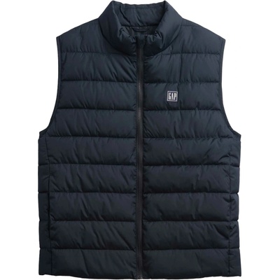 Gap V-frch Logo Ltwt Puffer tmavo modrá