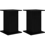 vidaXL Стойка за растения 2 бр. Черно 30, 5 x 30 x 43 см (899801)