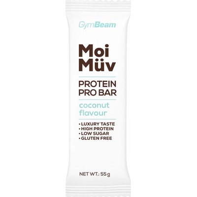 GymBeam MoiMüv Protein Pro Bar 55 g – Zbozi.Blesk.cz