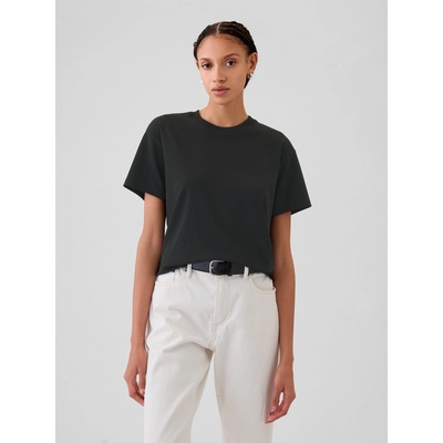 GAP Памучна тениска GAP GAP | Cheren | ЖЕНИ | S
