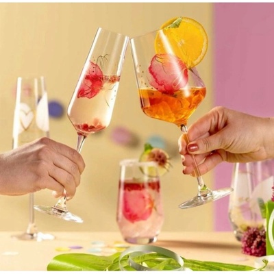 Leonardo Presente Sklenice na aperitiv květy 560 ml