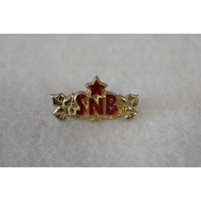 ČSSR Odznak SNB nárameníkový zlatá