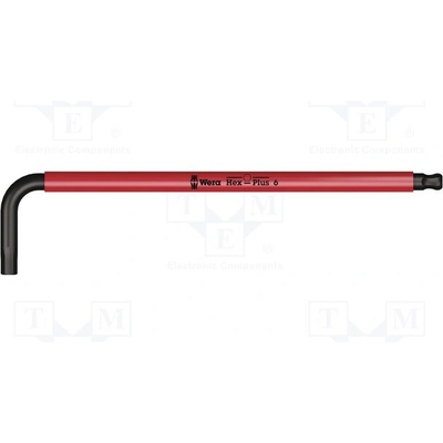 Wera Úhlový klíč s kulovým prvkem 6,0 mm 05022612001