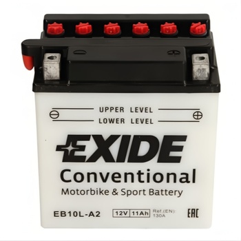 Image 1 of Exide Conventional 11Ah 130A right+ YB10L-A2