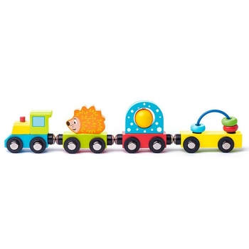 Image 1 of Woodyland Woody - Дървено влакче, с вагончета с различни активности