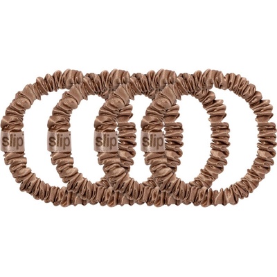SLIP Skinny Scrunchies Light Brown – Zbozi.Blesk.cz