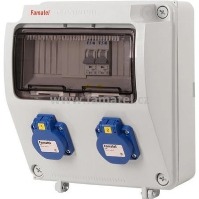 Famatel v110 - ZSF20000000.0 /3957 Zás.skříň IP54 jištěná bez chrániče