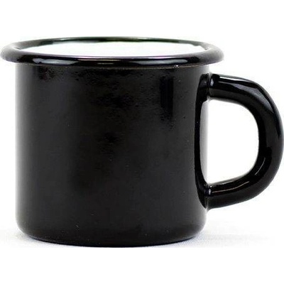 Belis Belis Smaltovaný hrnček 8 cm 0,35 l čierny biely vyrobené pre BELIS SFINX - Belis