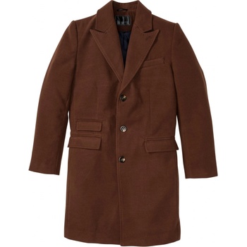 Bonprix BPC Selection kabát na knoflíky hnědá