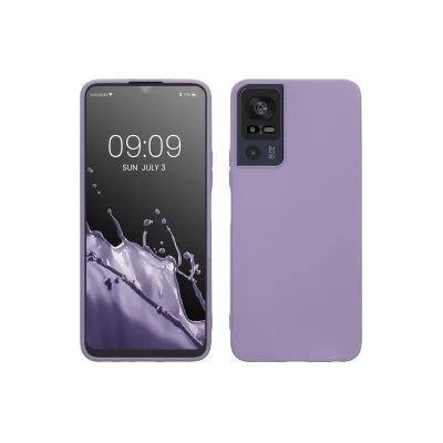 kwmobile Калъф за tcl 40 se - лилав