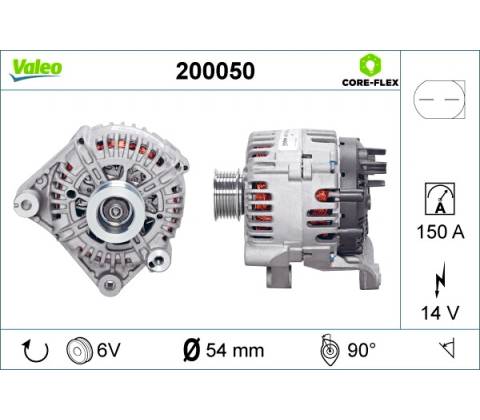 Alternátor VALEO 200050