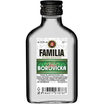 Familia Borovička 37,5% 0,1 l (holá láhev)