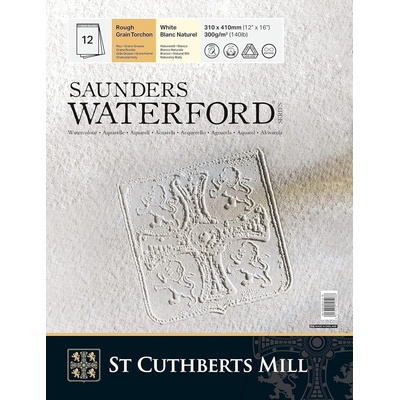 St Cuthberts Mill Saunders Waterford Rough Скицник 12 41 x 31 cm 300 g (<![CDATA[T46830001011E]]>)