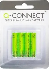 Q-CONNECT Батерия алкална lr03 ААА 1.5v блистер 4бр