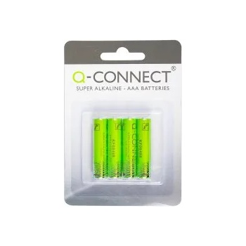 Image 1 of Q-CONNECT Батерия алкална lr03 ААА 1.5v блистер 4бр