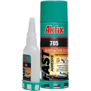 Image 1 of AKFIX ЛЕПИЛО AKFIX 705 С АКТИВАТОР 200ml+65g (17556)