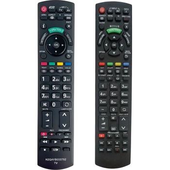 съвместим Panasonic n2qayb000672 - заместител дистанционно управление (n2qayb000672)
