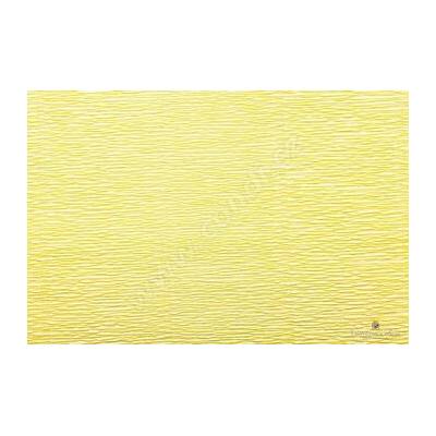 Krepový papír role 50cm x 2,5m - žlutá 574
