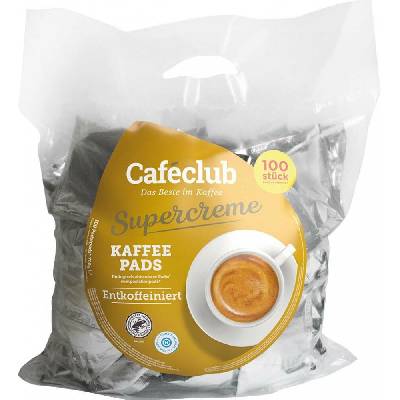 Caféclub Supercreme Entkoffeiniert 100 ks