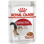 Royal Canin Instinctive Gravy - Пълноценна мокра храна със сос в пауч за възрастни котки от 1 до 7 години