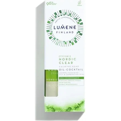 Lumene Nordic Clear Calming Hemp Oil-Cocktail - Успокояващ серум с масло от конопено семе 30мл