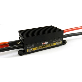 JETI model Hlavný spínač 200+RCSW