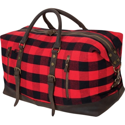 Rothco Weekender Extended red plaid 55 l – Zboží Dáma