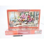 Castorland Puzzle 4000 Summer Flowers and Cup of Tea CASTOR