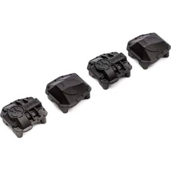 Axial Осево покритие на диференциала ar45p ar45 черен: scx10 iii