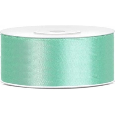 Saténová stuha mint 25 mm x 25 m