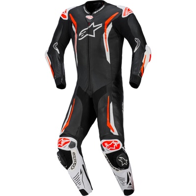 jednodielna kombinéza Alpinestars GP TECH V5 čierna/biela/červená