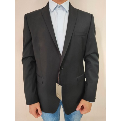 Benvenuto Мъжко елегантно сако в черен цвят Benvenuto & MarlaneM-255 - Черен, размер 50 / L