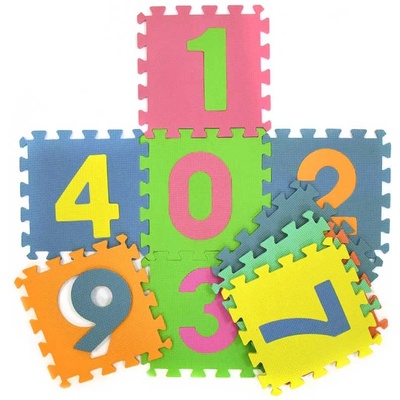 Robetoy Детски пъзел-килим Robetoy - Цифри от 0-9 (RO28954)