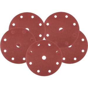 NEO TOOLS Шлифовъчни дискове 150 mm, P180, 5 бр. , с 9 отвора за 04-721 08-995 (08-995)