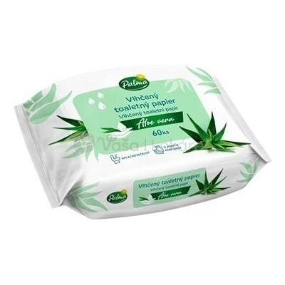 Palma Vlhčený Aloe vera 60 ks