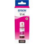 EpsonEcotankBlaek Epson 114 EcoTank Magenta бутилка с мастило - оригинално мастило Epson за EcoTank (C13T07B340)
