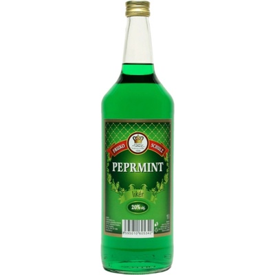 Fruko Schulz Peprmintový Likér 20% 1 l (holá láhev)