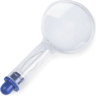 Navlékač nití s mini lupou transparent 10 ks