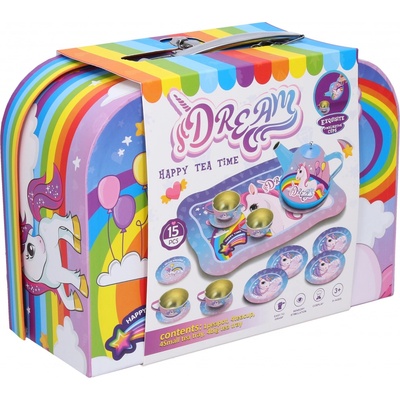 Wiky Čajový set kufřík jednorožec 25 x 19 x 10 cm