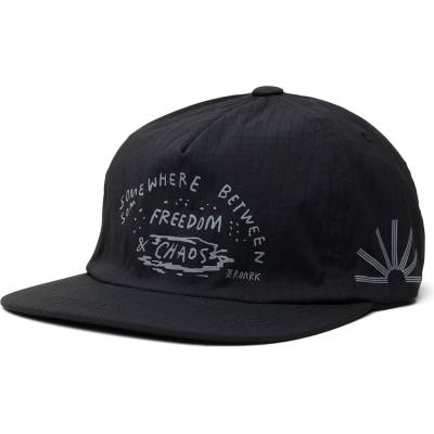 Roark Мъжка шапка с козирка Roark Mathis 5 Panel Cap - Chaos Black - размер ONE (904-5749-0111)