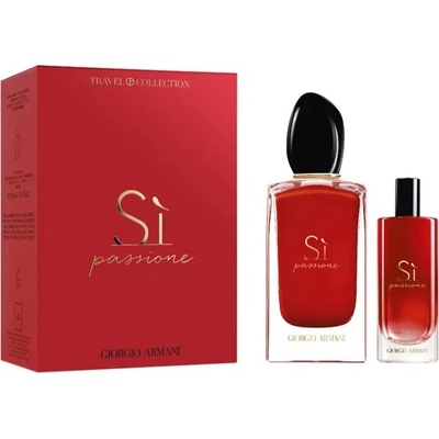 Giorgio Armani Armani Si Passione Комплект (EDP 100ml + EDP 15ml) за Жени