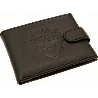 Arsenal FC ochrana RFID kožená peňaženka čierna