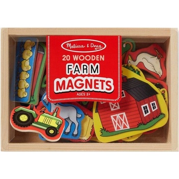 Melissa & Doug - Дървени магнити - Ферма