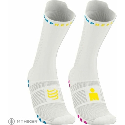 COMPRESSPORT Pro Racing Socks v4.0 Bike Ironman 2026 ponožky biela