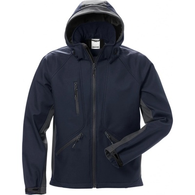 Fristads Acode WindWear softshellová bunda 1414 SHI 3 Námornícka modrá sivá
