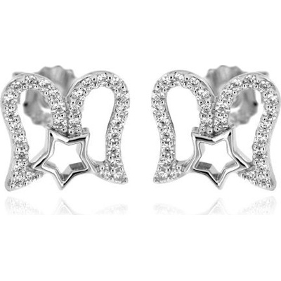 Zlatnictví U Kostela náušnice andělská křídla 9107