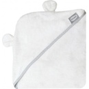 Shnuggle Zavinovací osuška s kapucí White